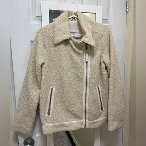 Abercrombie Kids Sherpa Moto Jacket *LIKE NEW